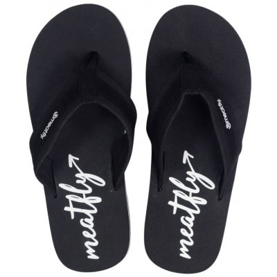 Meatfly Azra Flip Flops 2023 dámské žabky black – Sleviste.cz