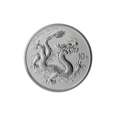China Mint / Shanghai Mint stříbrná mince Dragon 2026 1 oz – Zboží Dáma