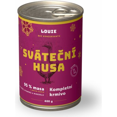 Louie pro psy Husa na boží hod 400 g – Zboží Mobilmania