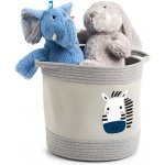 Zeller Koš 30 x 30 cm šedá – Zboží Dáma