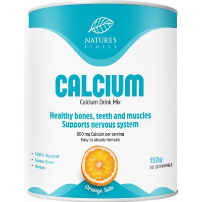 Nutrisslim Calcium 150 g Vápník Pomeranč