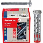 Fischer DuoHM 6x55 S PH PZ hmoždinka do dutin 55 mm 572922 25 ks – Hledejceny.cz