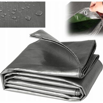 Bradas plachta SILVER 120 g/m2 8 x 12 m PL1208/12 – Zboží Dáma