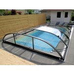 Alukov Zastřešení Azure Compact Flat LL 6,42 x 3,75 m – Sleviste.cz