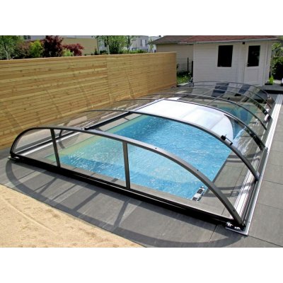 Alukov Zastřešení Azure Compact Flat LL 6,42 x 3,75 m – Sleviste.cz