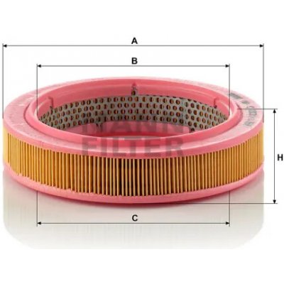 MANN FILTER Vzduchový filtr C 2231/1 – Hledejceny.cz