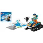 LEGO® City 60376 Arktický sněžný skútr – Zboží Živě