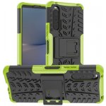 VSECHNONAMOBIL 62853 STAND Extra odolný obal Sony Xperia 10 V zelený – Zboží Živě