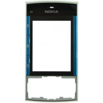 Kryt Nokia X3 přední modrý