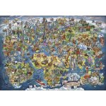 ANATOLIAN Úžasná mapa světa 3000 dílků – Hledejceny.cz