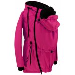 Shara softshellová nosicí parka zimní přední nošení Malina – Zboží Dáma