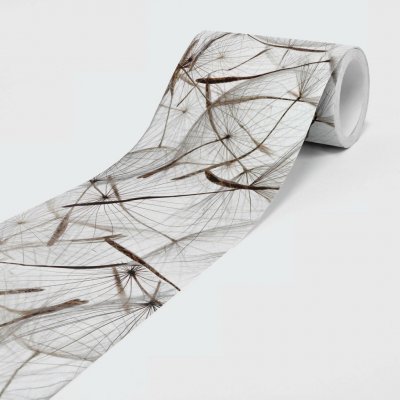 DIMEX SBD-15-036 Vliesová samolepicí bordura Pampeliška, rozměry 15 cm x 5 m – Zboží Dáma