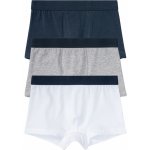 pepperts! chlapecké boxerky, 3 kusy navy modrá / šedá / bílá – Zbozi.Blesk.cz