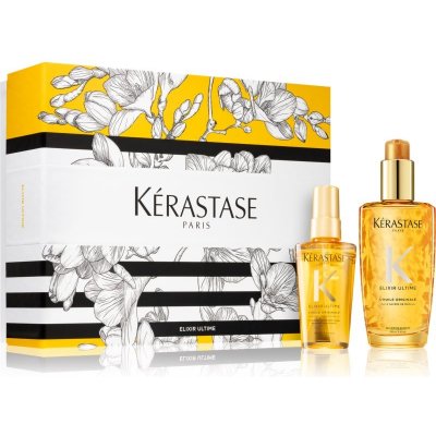 Kérastase Elixir Ultime olej na vlasy Elixir Ultime Versatile Beautifying Oil 100 ml + olej na vlasy Elixir Ultime Versatile Beautifying Oil 50 ml dárková sada – Zbozi.Blesk.cz