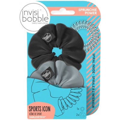 INVISIBOBBLE SPRUNCHIE DUO Been There, Run That + Power Crystal Clear