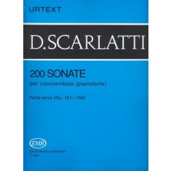 200 Sonate For Piano Vol.3 Nos.101-150 Parte terza No. 101-150 pro klavír 865783