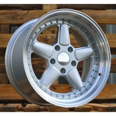 Racing Line 7961F 7.5x17 4x100 ET30 silver polished rim – Hledejceny.cz
