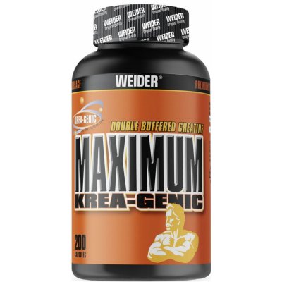 WEIDER Maximum Krea-Genic, 200 kapslí