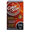 Barva na vlasy Color & Soin barva na vlasy 1N Ebenová černá 135 ml