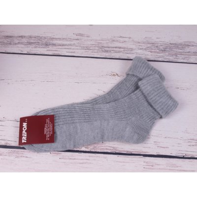 Trepon Teplé ponožky TRUDA vhodné i na spaní a relax šedé – Zboží Mobilmania