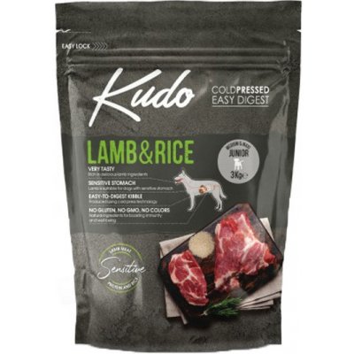 Kudo Dog Junior Medium&Maxi Lamb & Rice 12 kg – Hledejceny.cz