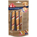 8in1 Triple Flavour snacky Rolls žvýkací tyčinky 3 kusy 113 g – Hledejceny.cz