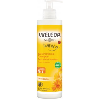 Weleda baby Měsíčkový mycí krém a šampon 400ml – Zboží Dáma