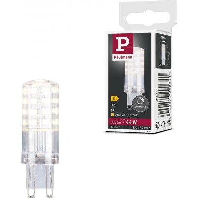 Paulmann P 29234 Standard 230V LED G9 4,2W 2700K stmívatelné čirá – Hledejceny.cz