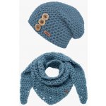 Doke Set háčkovaná čepice B nature lagune – Hledejceny.cz