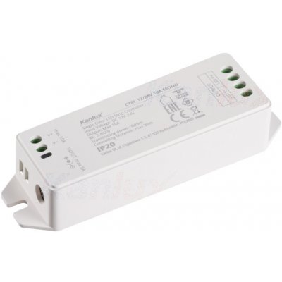 Kanlux Řídící jednotka LED pásku CTRL 12/24V 10A Mono – Hledejceny.cz