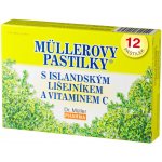 Dr. Müller Müllerovy pastilky s islandským lišejníkem a vitaminem C 12 ks – Hledejceny.cz