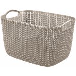 Curver košík Knit 40 x 23 x 30 cm – Zboží Dáma