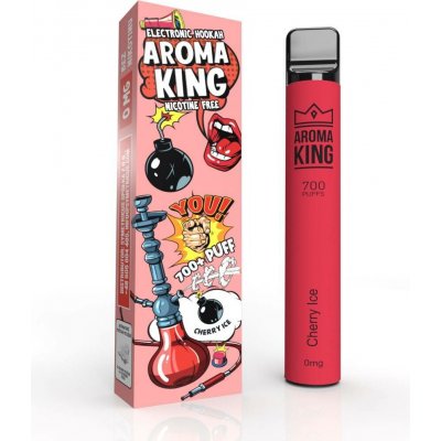 Aroma King Hookah Cherry Ice 0 mg 700 potáhnutí – Hledejceny.cz