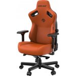 Anda Seat Kaiser 3 XL PVC kůže oranžová AD12YDC-XL-01-O-PVC – Zboží Dáma