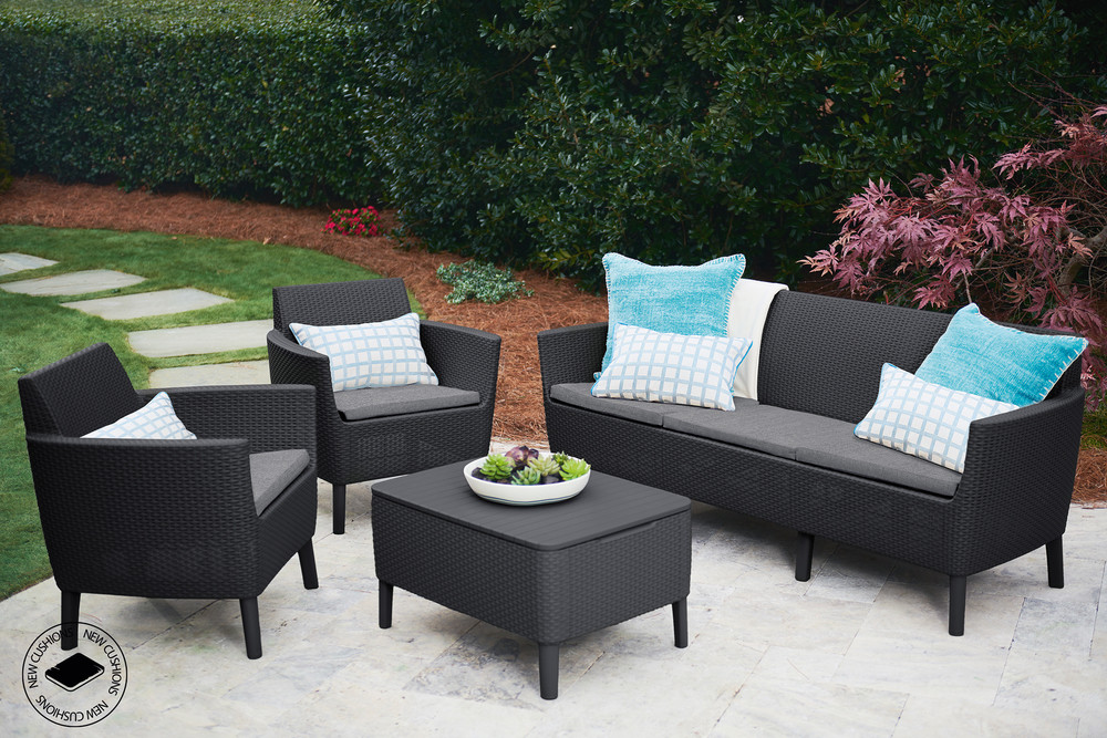 Keter Salemo 3 Seater grafit