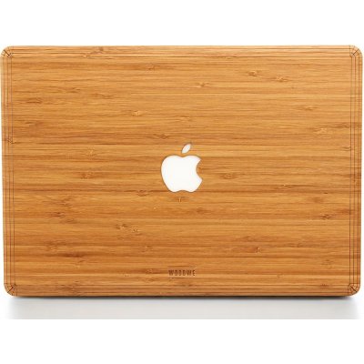 WoodWe Horní a spodní krycí fólie z pravého dřeva Bambus pro Macbook Pro 14" – Zboží Mobilmania