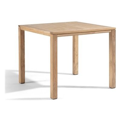 Diphano Teakový jídelní stůl Natural, čtvercový 76x75x75cm, rám teak, deska teak – Zboží Mobilmania