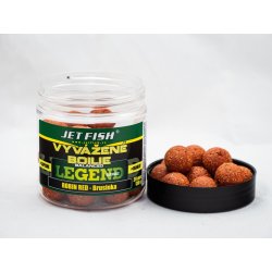 JET FISH Vyvážené Boilies Legend Range 250ml 20mm Robin Red + brusinka