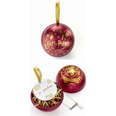 Carat Shop Vánoční koule Harry Potter s náhrdelníkem Nebelvír – Hledejceny.cz