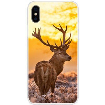 Pouzdro AppleKing měkké iPhone X/Xs - jelen – Zboží Mobilmania