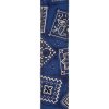 D'Addario Woven Guitar Strap, Bandana Blue