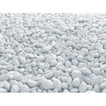 Mramorové oblázky Carrara 40 - 60 mm, 15 kg/pytel bílé – Zbozi.Blesk.cz