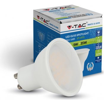 V-tac GU10 LED žárovka 5W Studená bílá