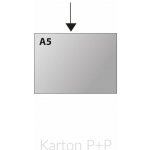 KARTON P+P Průhledný obal A5 "U" PVC na šířku, čirý, 120mic. 2-019 – Zboží Živě