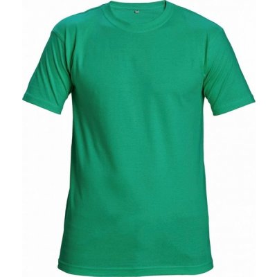 Cerva Bavlněné tričko TEESTA s krátkým rukávem zelené