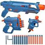 Pistole NERF Hasbro Elite 2.0 modrá, sada 3 kusů – Hledejceny.cz