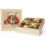 Selllot Narozeniny 40 let belgické pralinky v dřevěné dóze 400 g – Zboží Dáma