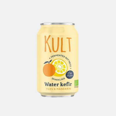 Kult Kefir Vodní kefír s příchutí mandarinka a yuzu 330 ml – Sleviste.cz