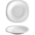 Cegeco TALÍŘ POLÉVKOVÝ ČTYŘHRANNÝ BOREAL, 22X22 CM, OPAL_hamashop – Sleviste.cz