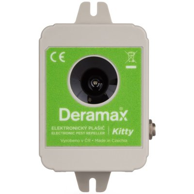 DERAMAX Ultrazvukový plašič (odpuzovač) koček, psů a divoké zvěře Deramax®-Kitty